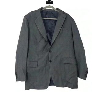 Vintage 1992 Dunhill Italy XL Wool Striped Blazer 45R Luxury Mens Suit Jacket